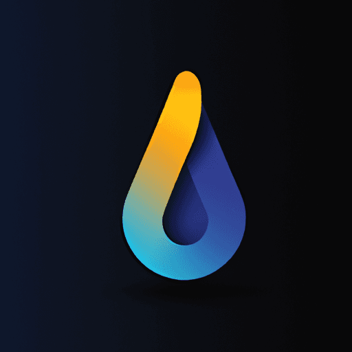 AI generated logo example - abstract style